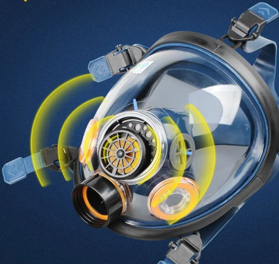 Gas Mask Respirator Amplifier