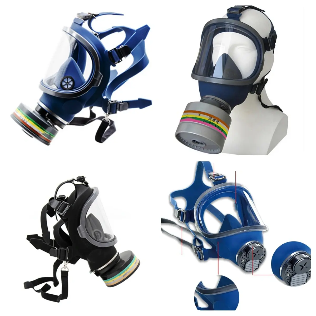 Facepiece Gas Respirator