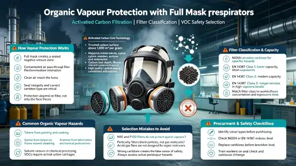 Silicone Full Facepiece Respirator