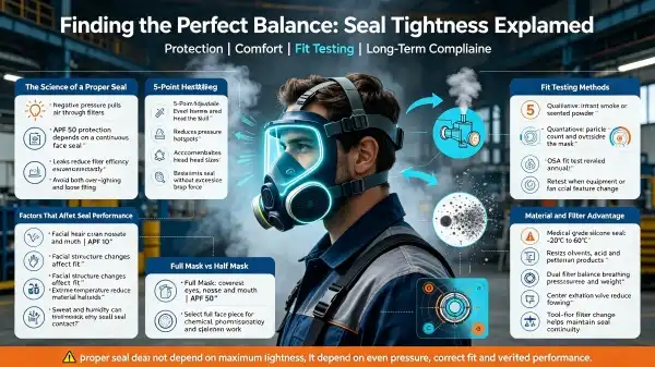 Facepiece Chemical Gas Respirator Facepiece Chemical Gas Respirator