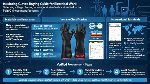 Class 00 Electrical Insulating Rubber Gloves Class 00 Electrical Insulating Rubber Gloves
