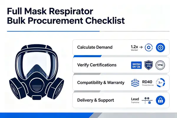 Silicone Full Facepiece Respirator