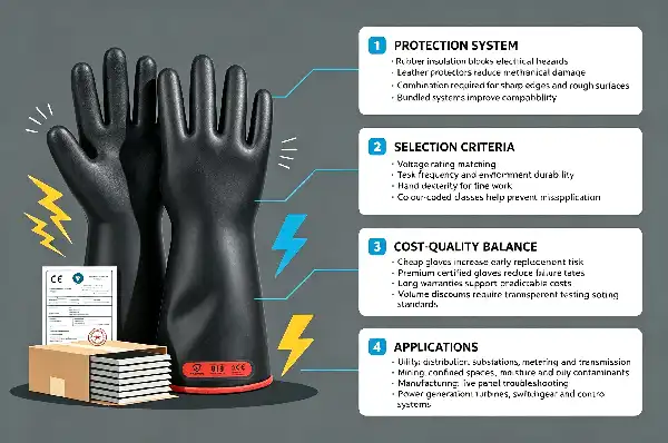 Class 0 Electrical Insulating Rubber Gloves Class 0 Electrical Insulating Rubber Gloves
