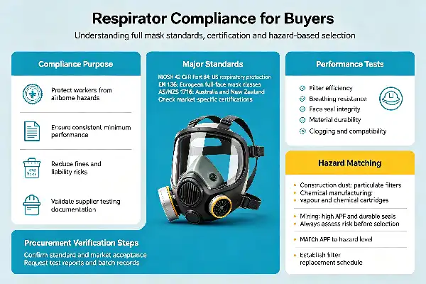 Safety Respirator Full Masks Safety Respirator Full Masks