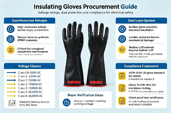 Class 0 Electrical Insulating Rubber Gloves Class 0 Electrical Insulating Rubber Gloves