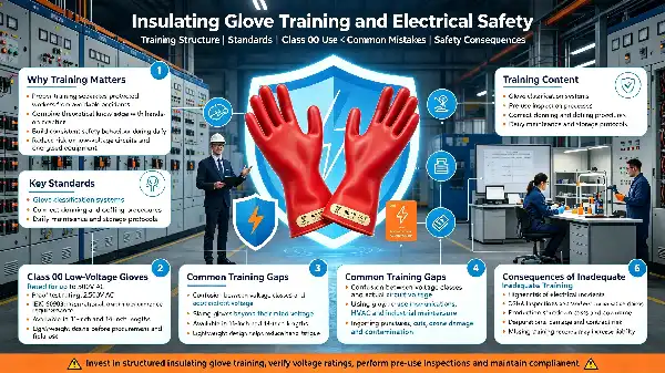 Class 00 Electrical Insulating Rubber Gloves