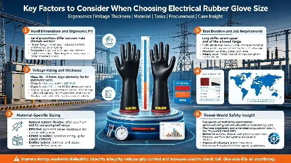 Class 0 Electrical Insulating Rubber Gloves