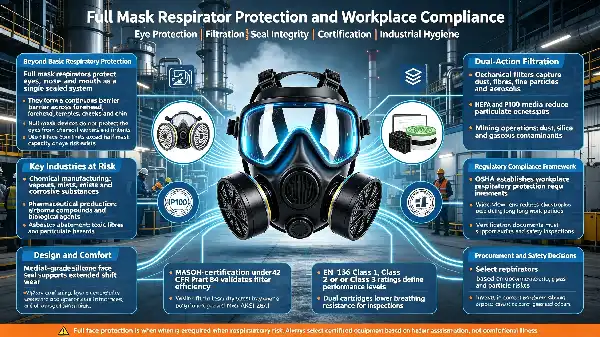 Safety Respirator Full Masks Safety Respirator Full Masks