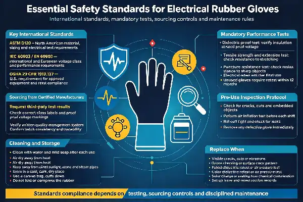 Class 0 Electrical Insulating Rubber Gloves Class 0 Electrical Insulating Rubber Gloves