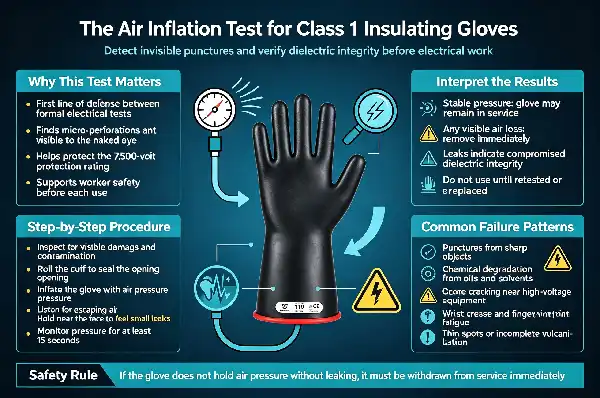 Class 1 Electrical Insulating Rubber Gloves Class 1 Electrical Insulating Rubber Gloves