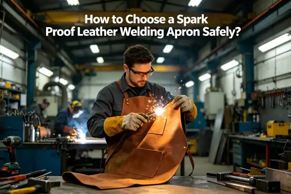 How to Choose a Spark Proof Leather Welding Apron Safely?