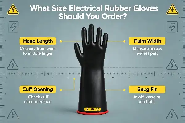 What Size Electrical Rubber Gloves Should You Order?