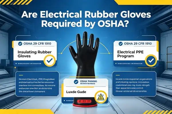 Are Electrical Rubber Gloves Required by OSHA?