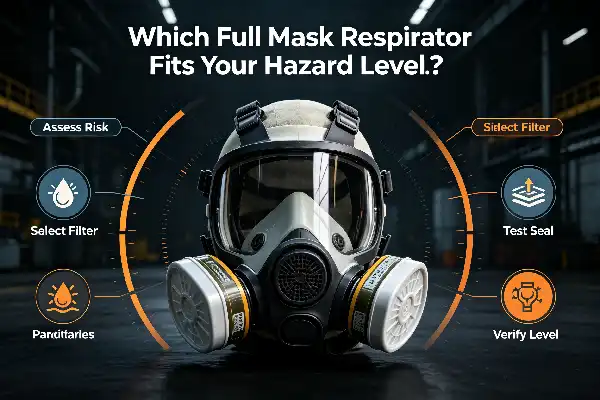 Which Full Mask Respirator Fits Your Hazard Level?