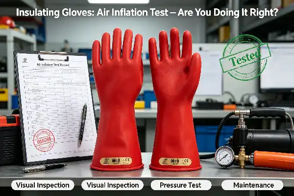 Insulating Gloves: Air Inflation Test — Are You Doing It Right?