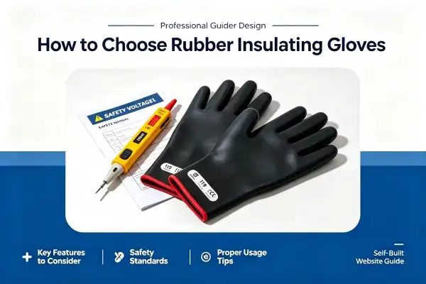 How to choose rubber insulating gloves?