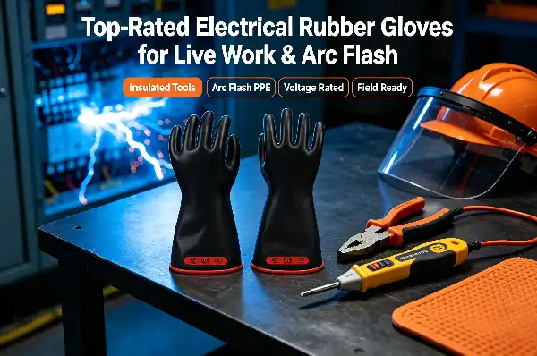 Top-Rated Electrical Rubber Gloves for Live Work & Arc Flash