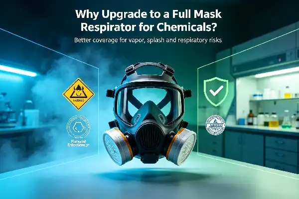Why Upgrade to a Full Mask Respirator for Chemicals?