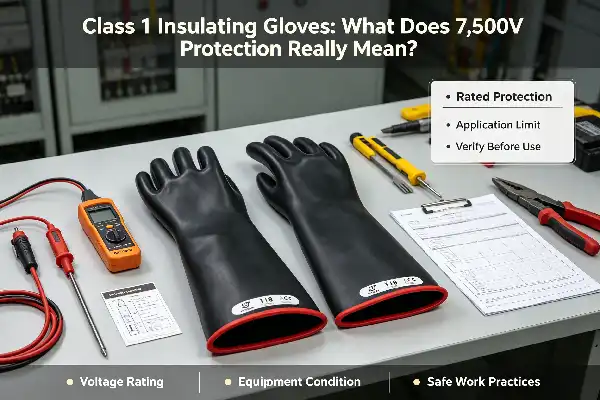 Class 1 Insulating Gloves: What Does 7,500V Protection Really Mean?