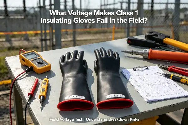 What Voltage Makes Class 1 Insulating Gloves Fail in the Field?
