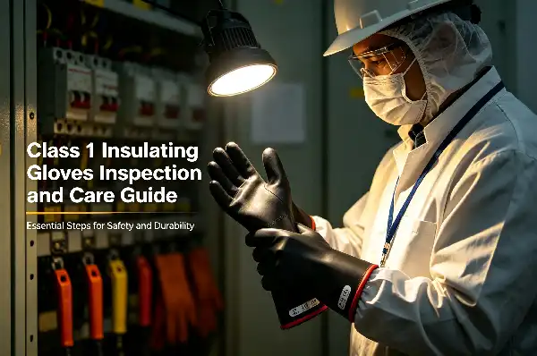 Class 1 Insulating Gloves Inspection and Care Guide