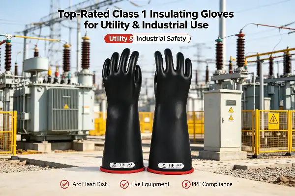 Top-Rated Class 1 Insulating Gloves for Utility & Industrial Use
