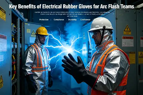 Key Benefits of Electrical Rubber Gloves for Arc Flash Teams