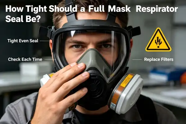 How Tight Should a Full Mask Respirator Seal Be?