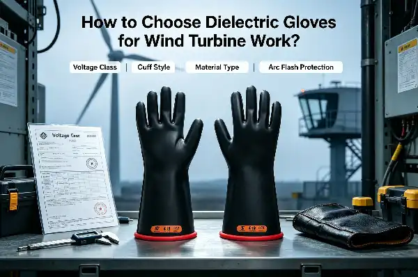 How to Choose Dielectric Gloves for Wind Turbine Work?