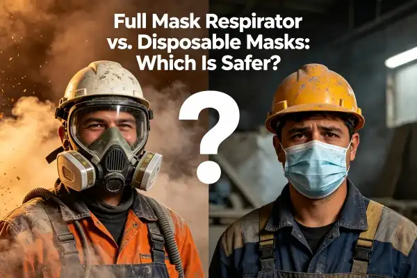 Full Mask Respirator vs. Disposable Masks: Which Is Safer?