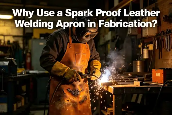 Why Use a Spark Proof Leather Welding Apron in Fabrication?