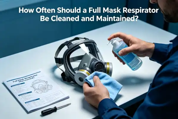 How Often Should a Full Mask Respirator Be Cleaned and Maintained?