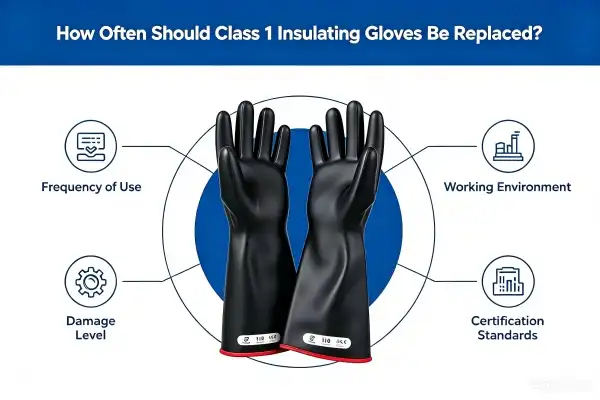How Often Should Class 1 Insulating Gloves Be Replaced?