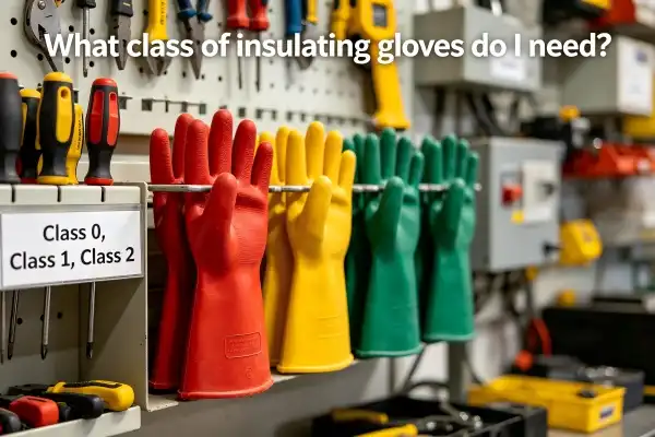What class of insulating gloves do I need?