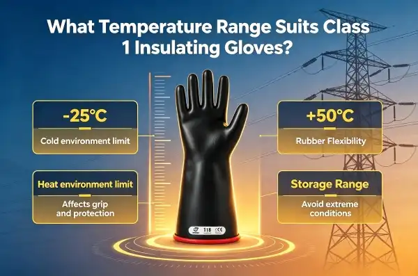 What Temperature Range Suits Class 1 Insulating Gloves?