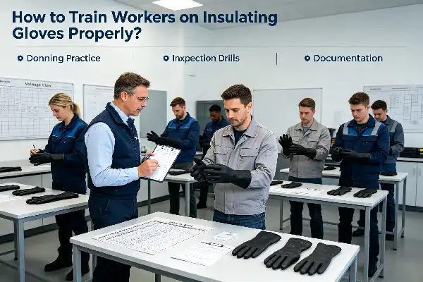 How to Train Workers on Insulating Gloves Properly?