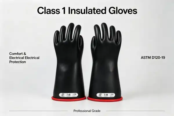 Class 1 Insulating Gloves: Combining Comfort with Electrical Defense