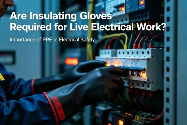 Are Insulating Gloves Required for Live Electrical Work?