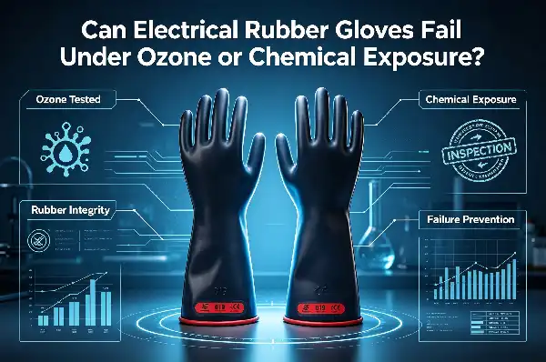 Can Electrical Rubber Gloves Fail Under Ozone or Chemical Exposure?