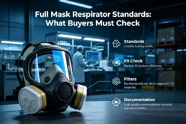 Full Mask Respirator Standards: What Buyers Must Check