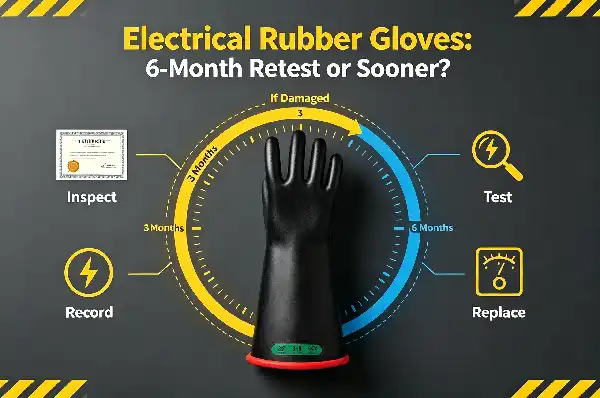 Electrical Rubber Gloves: 6-Month Retest or Sooner?