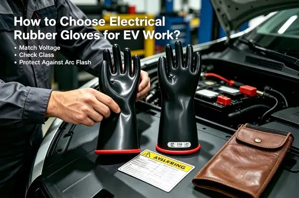 How to Choose Electrical Rubber Gloves for EV Work?