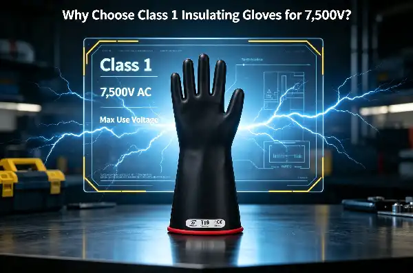 Why Choose Class 1 Insulating Gloves for 7,500V?