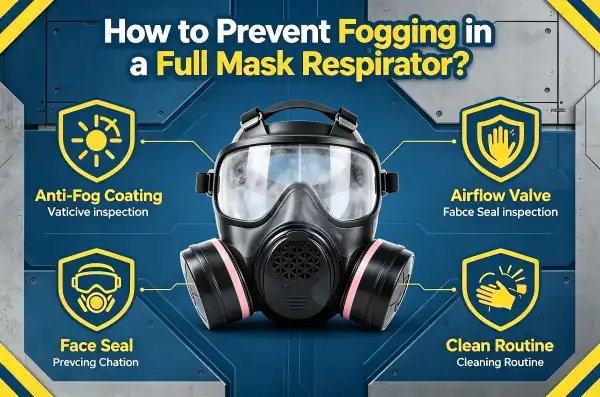 How to Prevent Fogging in a Full Mask Respirator?