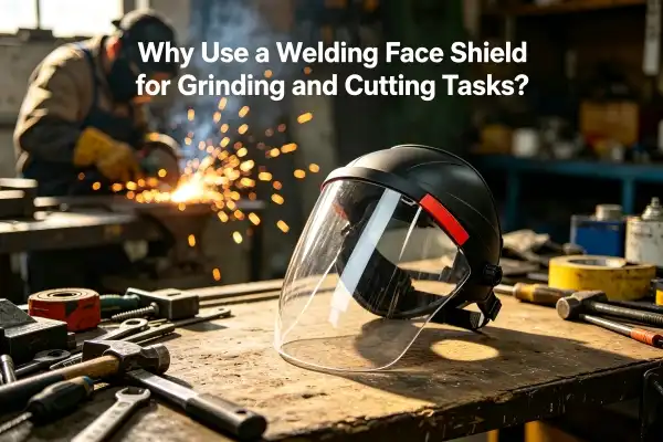 Why Use a Welding Face Shield for Grinding and Cutting Tasks?