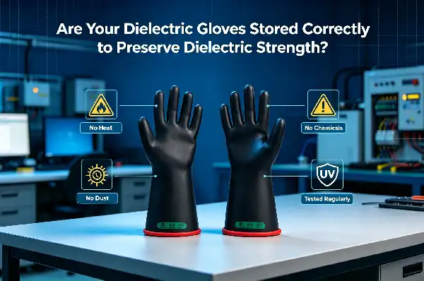 Are Your Dielectric Gloves Stored Correctly to Preserve Dielectric Strength?