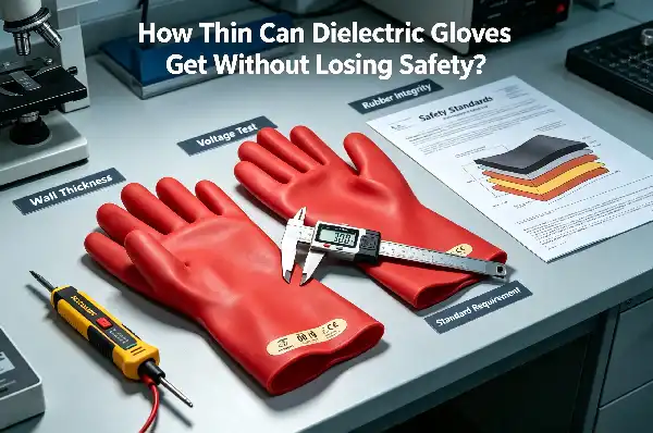 How Thin Can Dielectric Gloves Get Without Losing Safety?