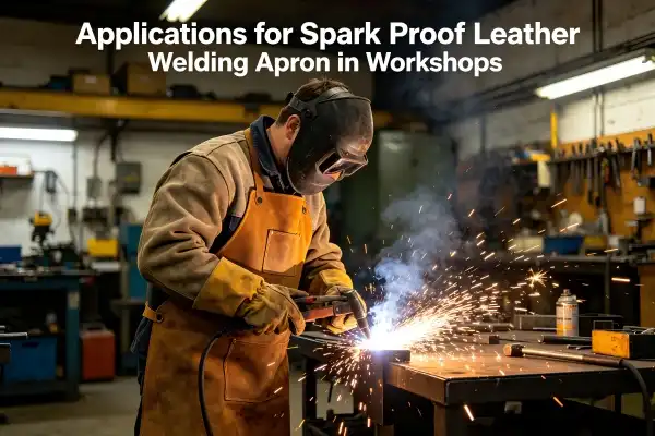 Applications for Spark Proof Leather Welding Apron in Workshops