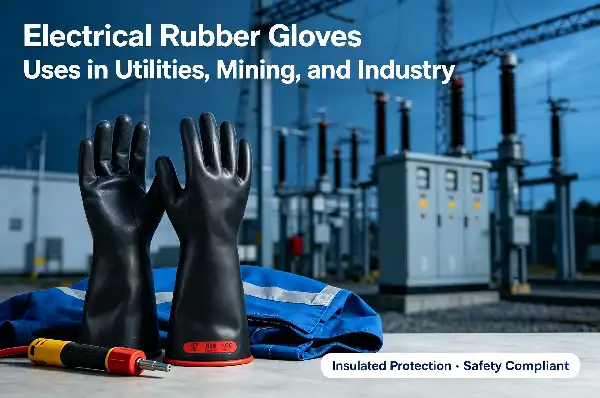 Electrical Rubber Gloves Uses in Utilities, Mining, and Industry