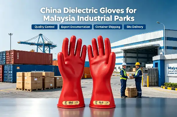 China Dielectric Gloves for Malaysia Industrial Parks